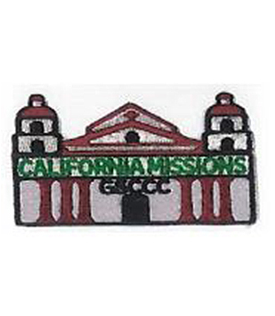 California Missions Patch