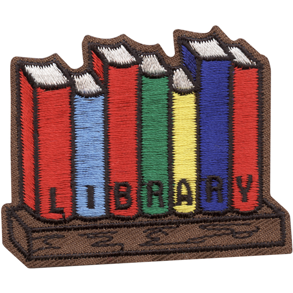 National Library Week Patch - J/C